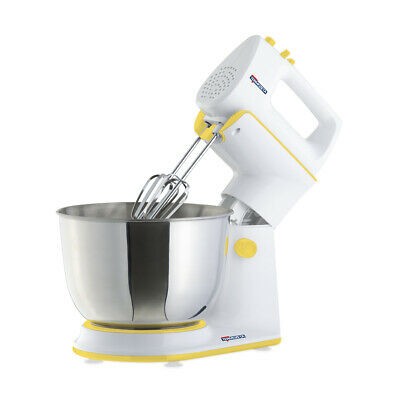 Termozeta Sbattitore Impastatore c/Ciotola Acciaio Inox 300W Giallo