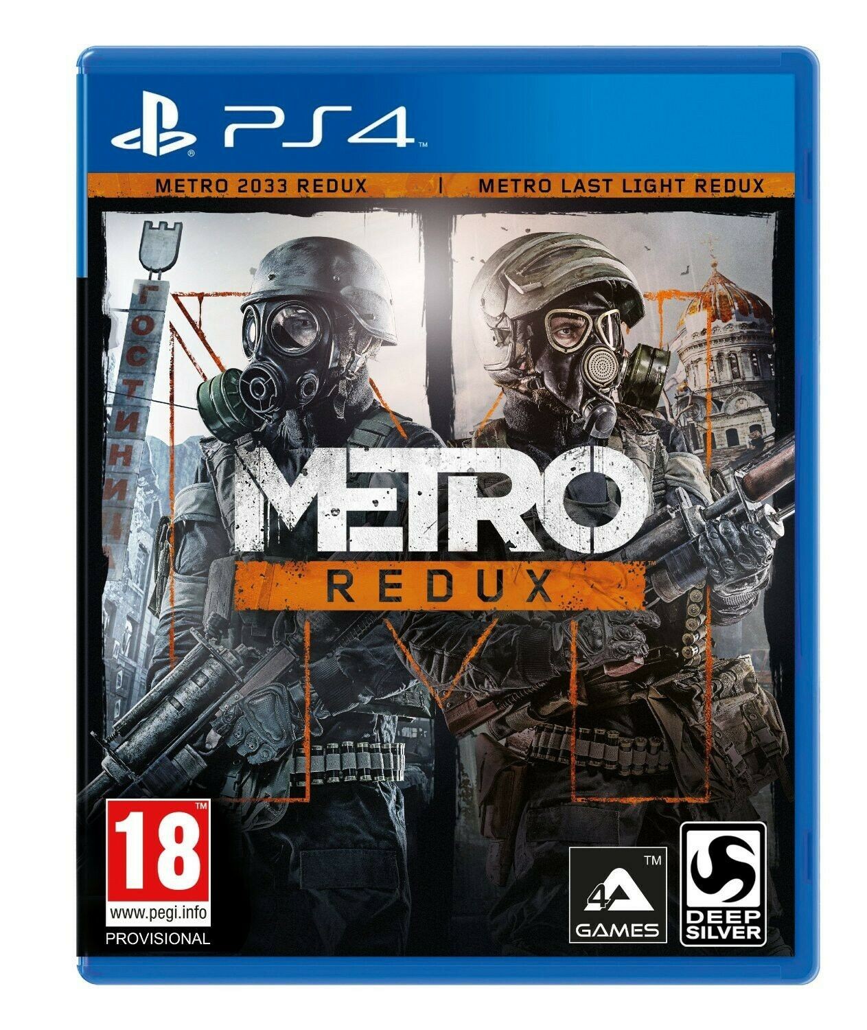 METRO REDUX PS4 GIOCO ITALIANO METRO REDUX PS4 GIOCO ITALIANO
