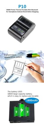 STAMPANTE TERMICA ETICHETTATRICE BLUETOOTH JST-BL1D