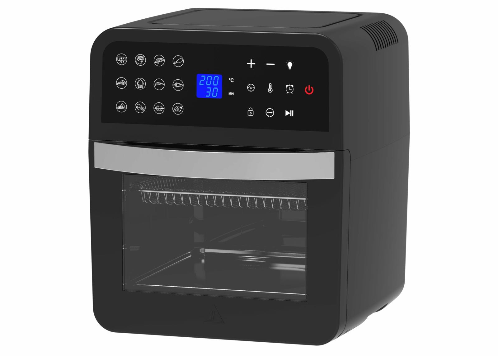Melchioni-Melchioni-Friggitrice-Forno-ad-Aria-Lucifer-12lt-1800W